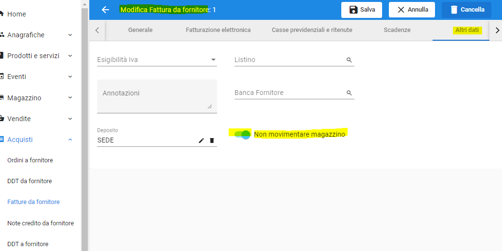 369b4591_Non movimentare magazzino_FatturaFornitore