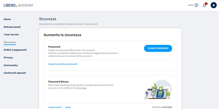 configurare mail libero