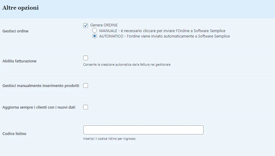 fatturazione automatica woocommerce