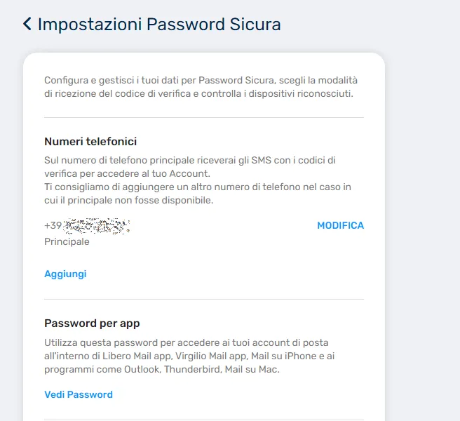 smtp libero